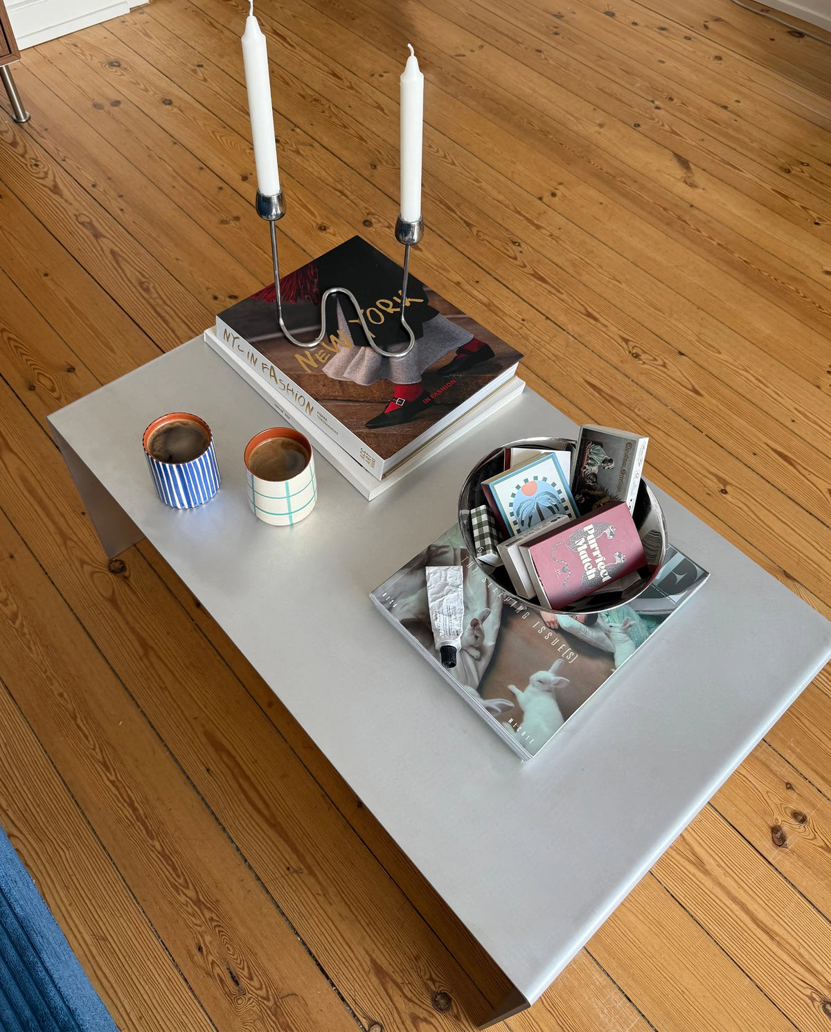 LURA_1 | Couchtisch aus Aluminium, 80 cm