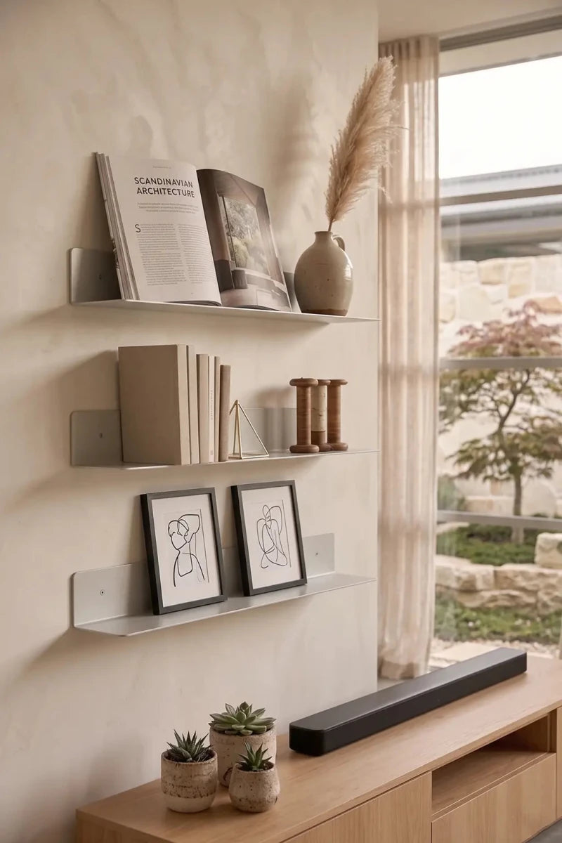 LOMA_1 | Aluminum shelf, 50 cm - FRAME