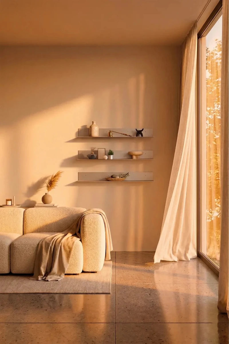 LOMA_3 | Aluminum shelf, 100 cm - FRAME