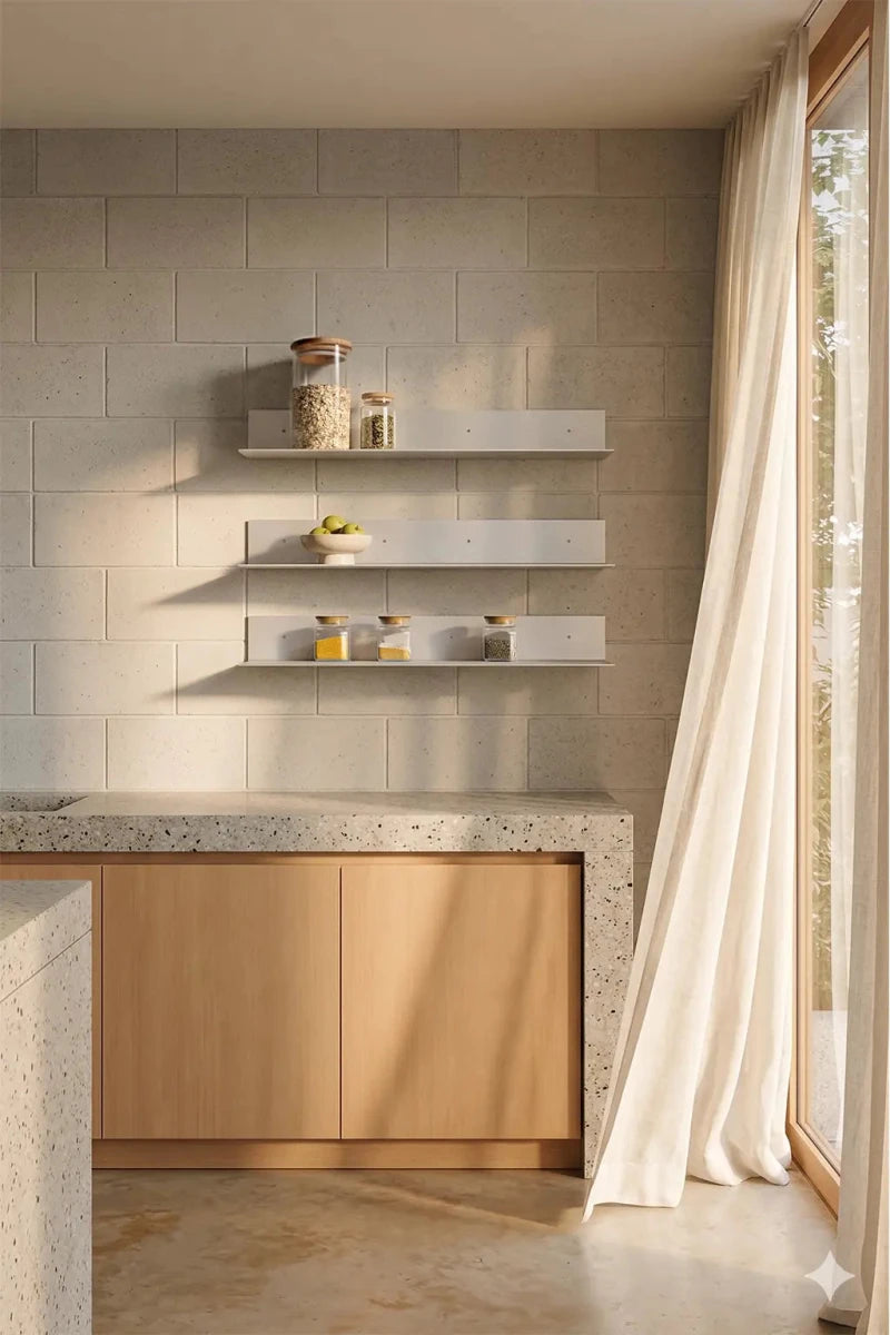LOMA_3 | Aluminum shelf, 100 cm - FRAME